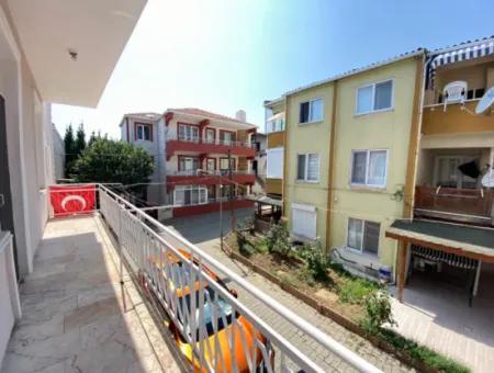 Kumbağ Denize Sıfır Site İçinde Eşyalı Geniş 2+1 Satılık Yazlık